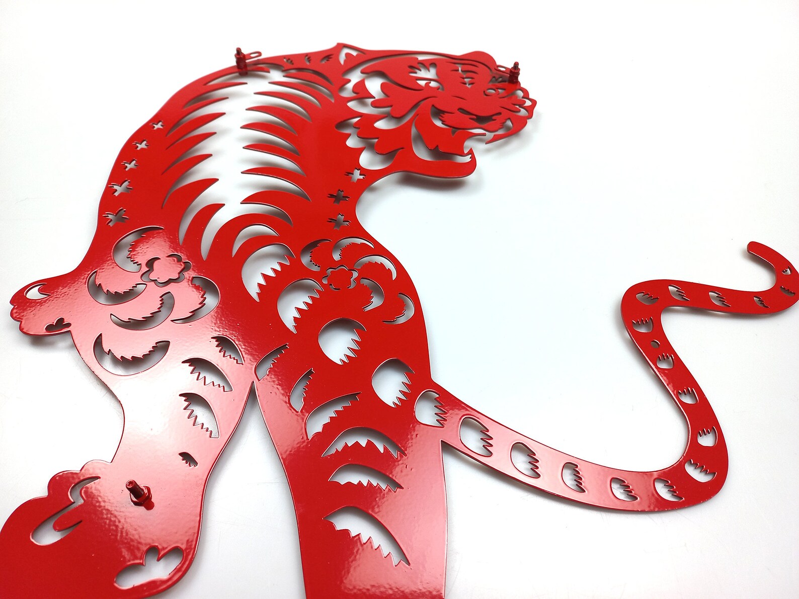 CHINESE DRAGON and TIGER Metal Wall Art Chinese Tiger Year Etsy