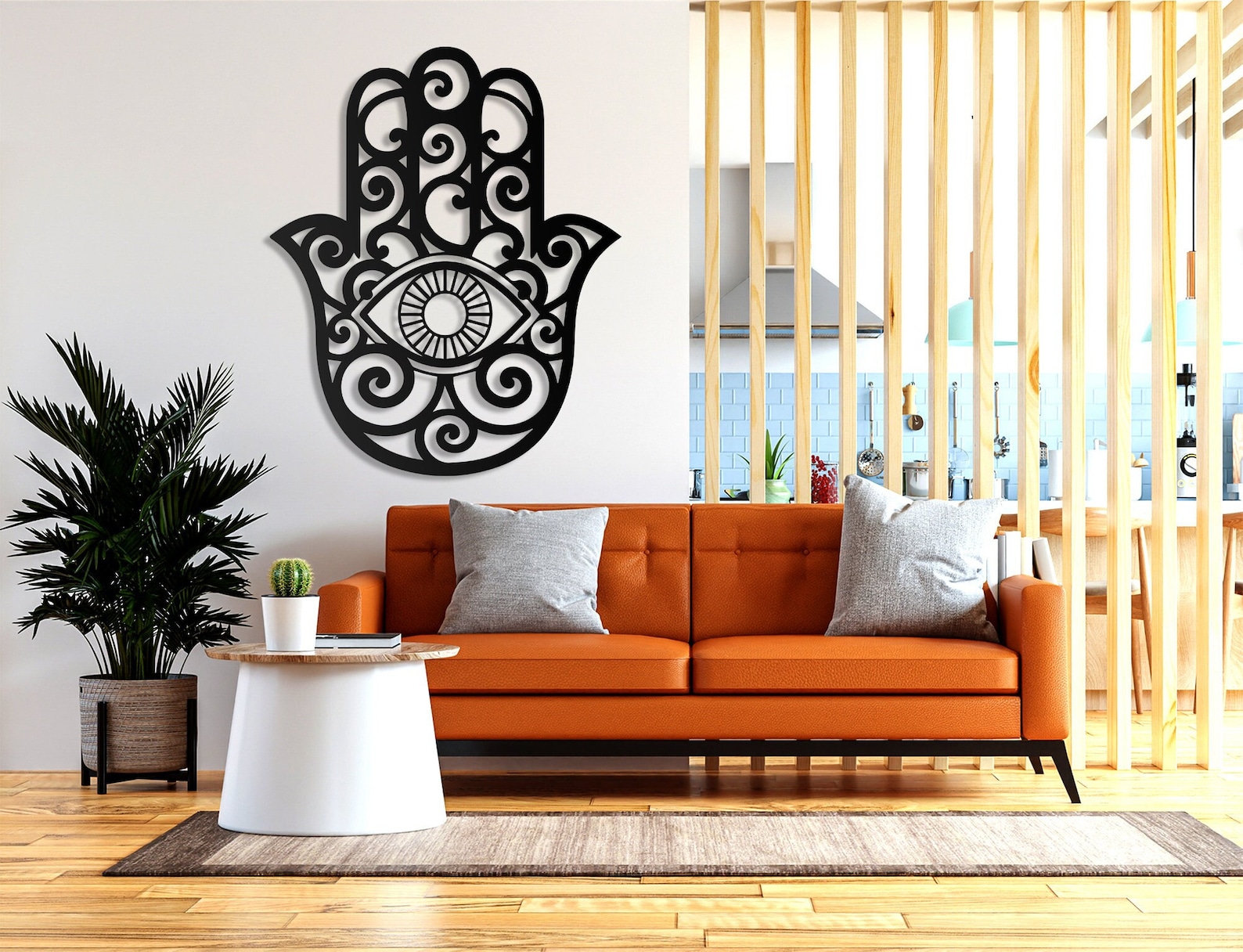 Hamsa Metal Wall Decor Art Hamsa Wall Hangings Metal - Etsy