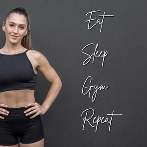 Texto de pared metálico personalizado para gimnasio, palabras, citas, logotipos y letras motivacionales para gimnasios, para decoración interior y exterior.