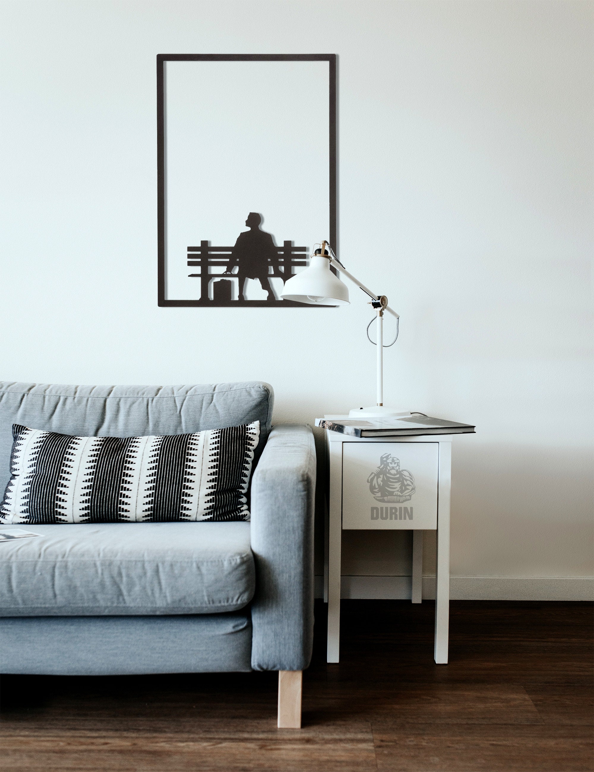 Forrest Gump Metal Wall Decor Metal Poster Wall Art Metal Etsy