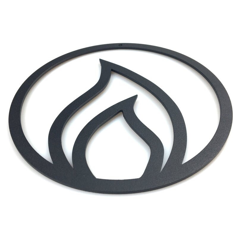 FIVE ELEMENTS Metal Wall Decor Water Fire Air Wood Metal Etsy