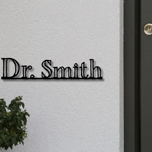 PALABRAS DE METAL PERSONALIZADAS, Su letrero de metal personalizado, Letrero con nombre de oficina, Decoración de pared, Elegante, Ligero, Letras de pared, Exterior, Letrero con cita, Motivacional