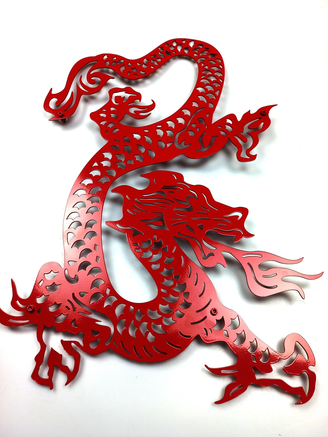 CHINESE DRAGON and TIGER Metal Wall Art Chinese Tiger Year Etsy