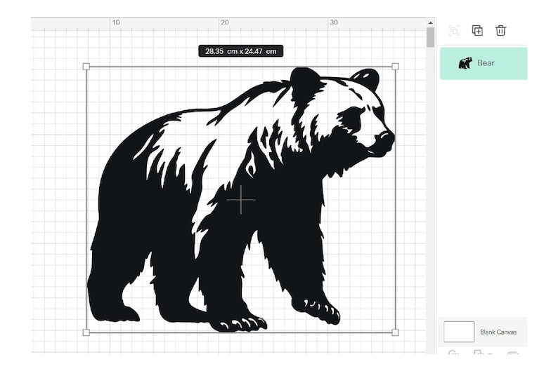 Bear SVG, Bear Silhouette Cut File Perfect for Cricut, Camping SVG Png Dxf Files | Commercuial Use |  Digital Download