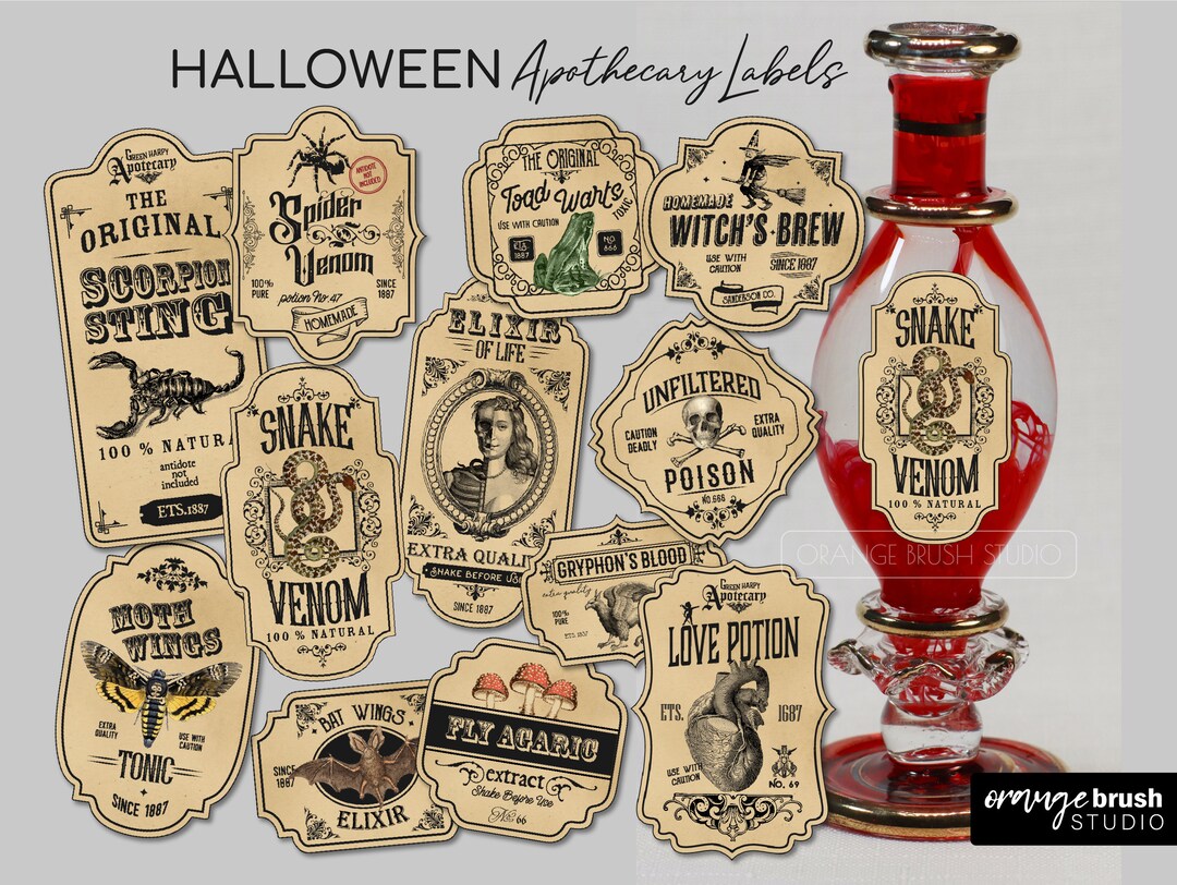 Lot De Fournitures Scrapbooking Halloween - Autocollants, Cartes, Décoration