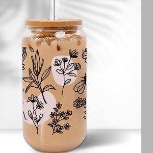 Summer Wildflowers SVG Can Glass Wrap Beer Coffee 16 Oz DIY

Download this Can Glass Wrap to create your own custom Glass Cans or Tumblers! Glass Wrap SVG is compatible with Cricut and Silhouette Cutting Machines.