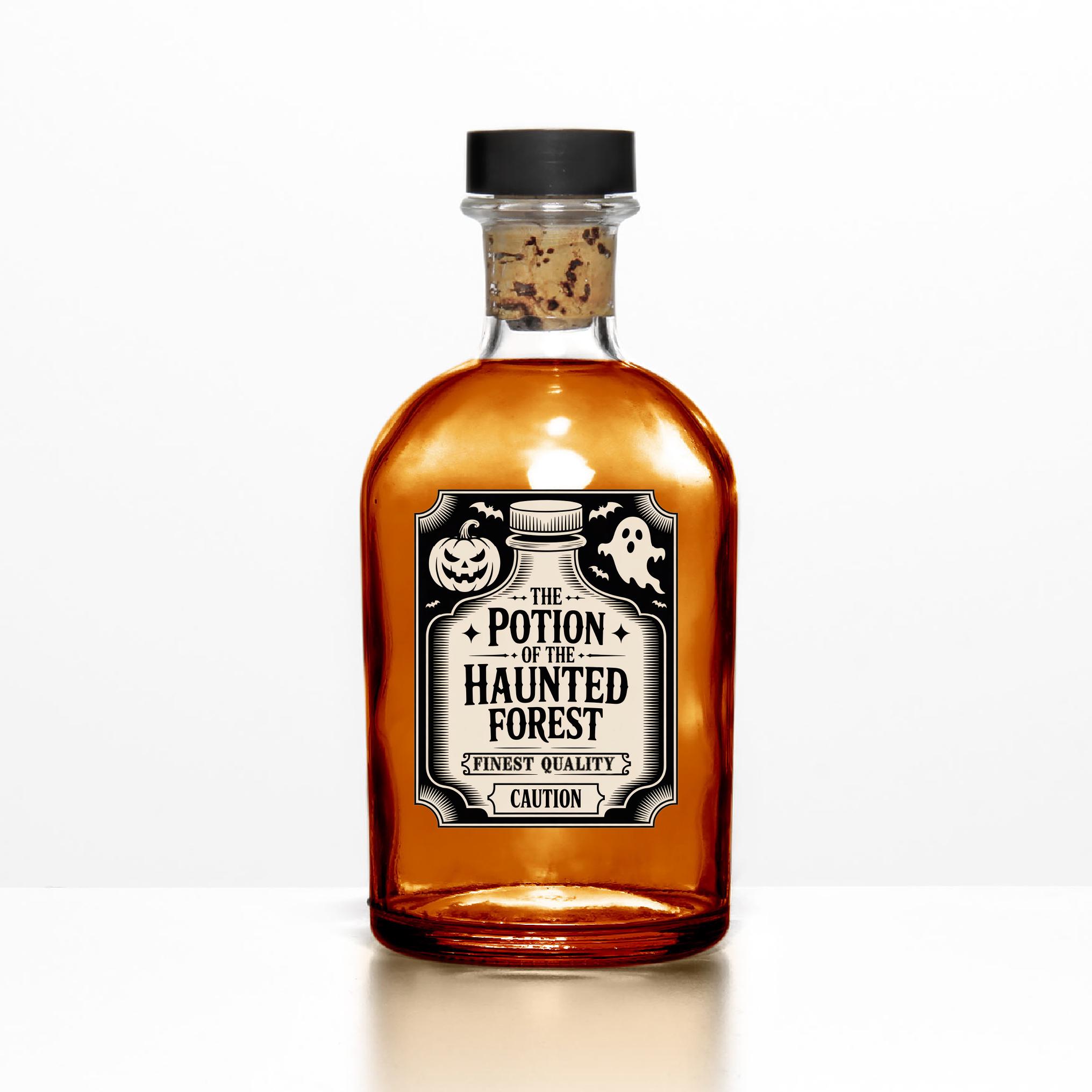 Halloween Apothecary Labels PNG Bundle, Printable Witch Potion Bottle ...