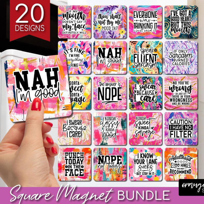 Funny Quotes On Magnet Etsy