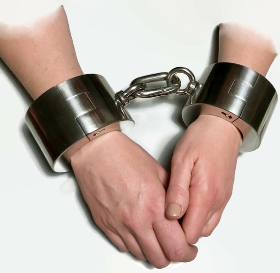 Ultra Heavy Handcuffs the Ultimate Restraint 11 Lb 5kg Etsy
