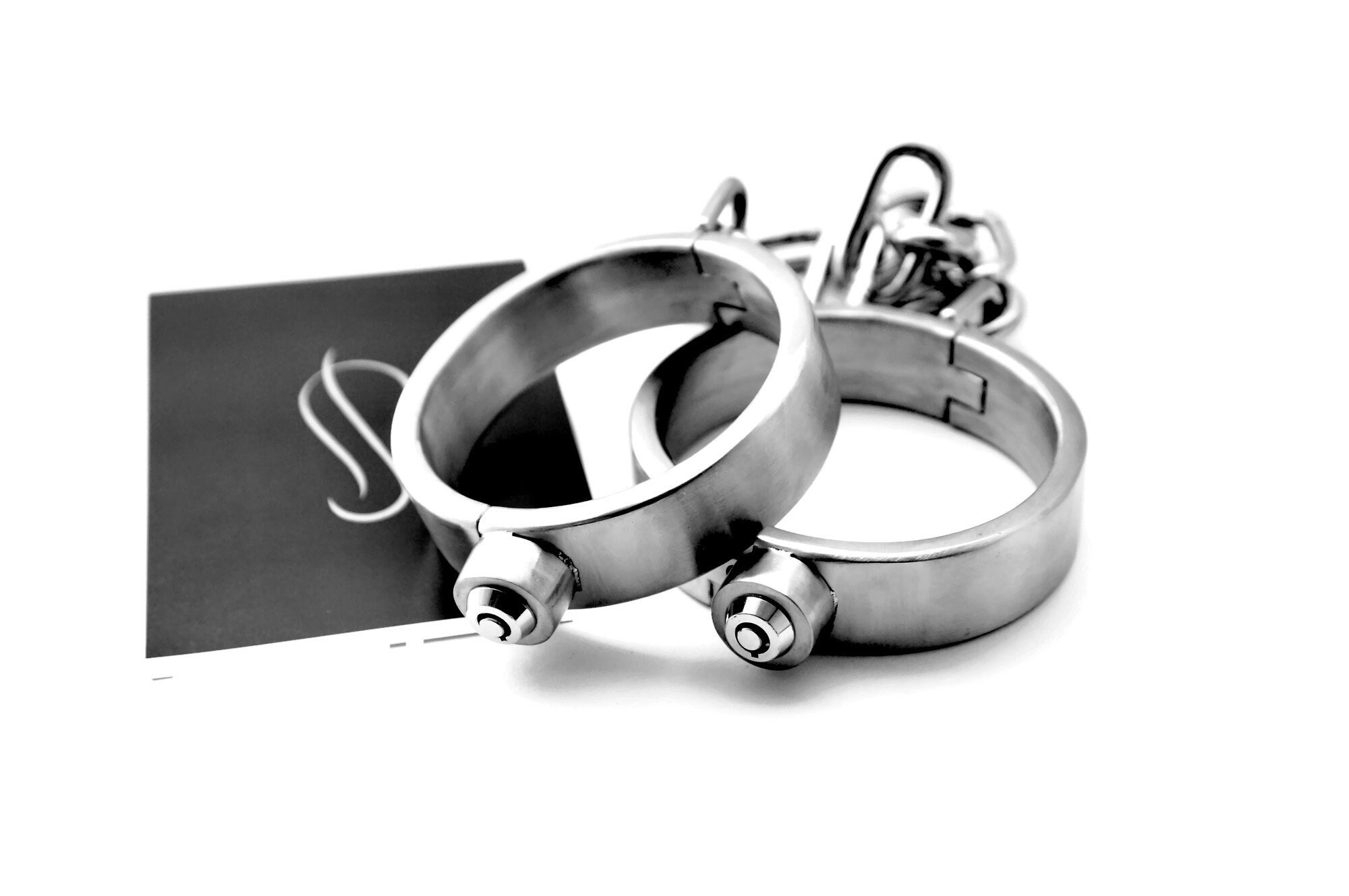 Leg Irons Secure Quick Locks Stainless Steel Bondage Ankle Etsy