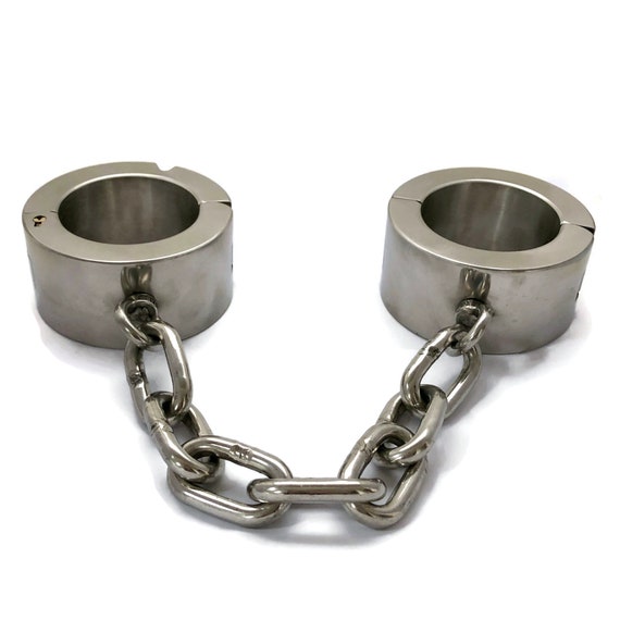 Ultra Heavy Leg Irons the Ultimate Restraint 14 Lb 6.5kg Etsy