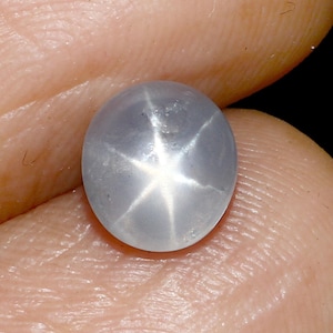 Ceylon Blue Star Sapphire,Loose Gemstone,Powerful Six-Point Asterism,Top Quality Blue Sapphire Star,Loose Star Sapphire for jewelry making