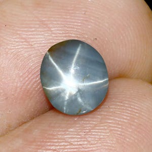 Ceylon Blue Star Sapphire,Loose Gemstone,Powerful Six-Point Asterism,Top Quality Blue Sapphire Star,Loose Star Sapphire for jewelry making