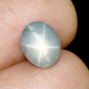 Ceylon Blue Star Sapphire,Loose Gemstone,Powerful Six-Point Asterism,Top Quality Blue Sapphire Star,Loose Star Sapphire for jewelry making