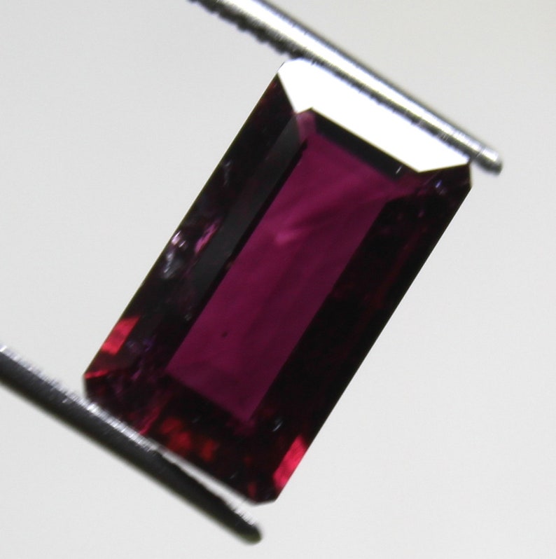 Jewelry making,4 CTS 7.85X14.10X4.55 Rubellite Tourmaline Faceted,Natural Tourmaline,Octagon Shape,Handmade,Loose Gemstone,Tourmaline