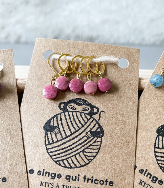 Lila marker rings - Stitch markers - Knitting - Stitch markers