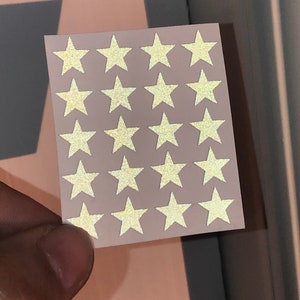 Glowing Star Sticker 