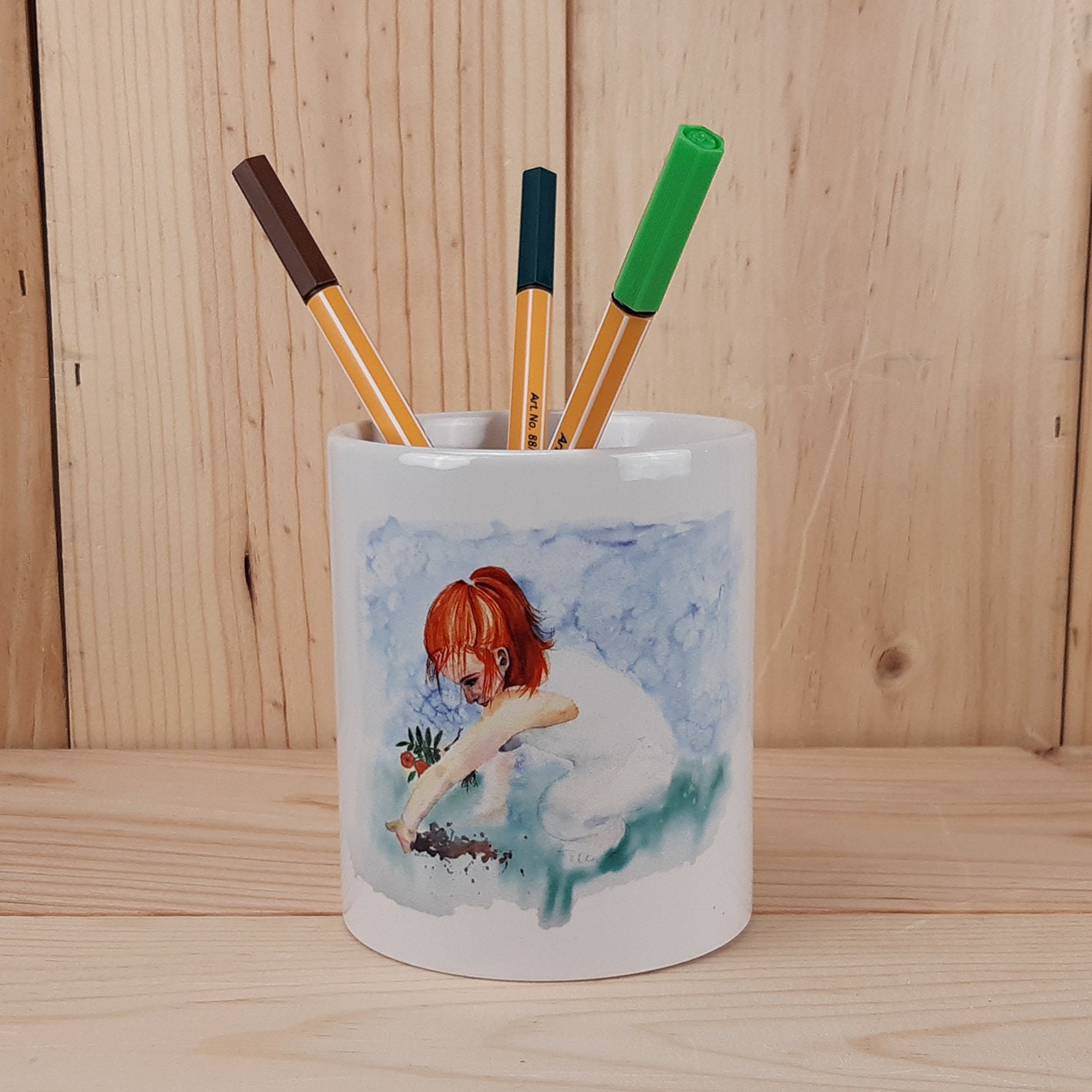 Mug Jardinage en Blanc