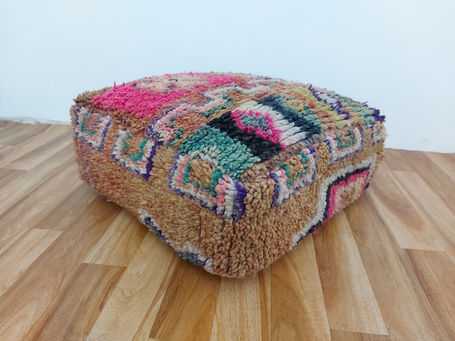 Vintage marokkanischen Boden Kissen Platz Berber Hocker | Etsy