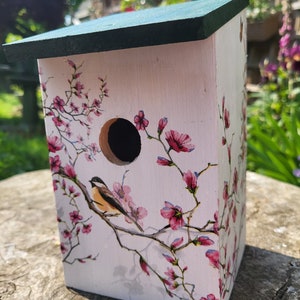 BirdHouse, Nesting Box, Garden Bird Box, Garden Decor zdjęcie 6