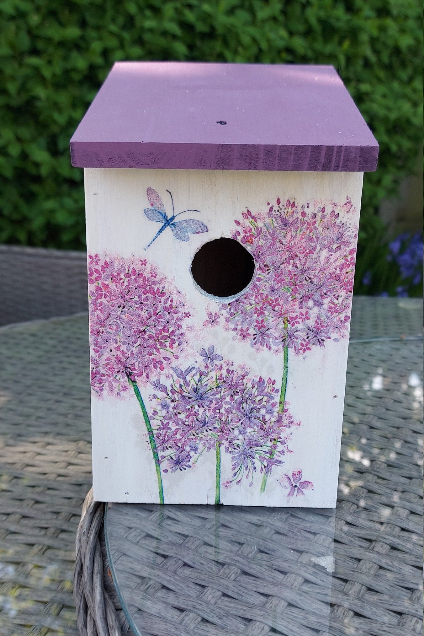 BirdHouse Nesting Box Garden Bird Box Garden Decor Etsy