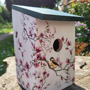 BirdHouse, Nesting Box, Garden Bird Box, Garden Decor zdjęcie 1