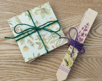Seed Envelopes and Plant Markers set of 5