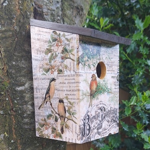 BirdHouse, Nesting Box, Garden Bird Box, Bird Box