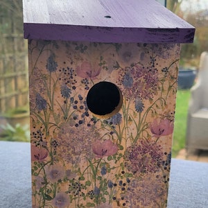 BirdHouse, Nesting Box, Garden Bird Box, Garden Decor