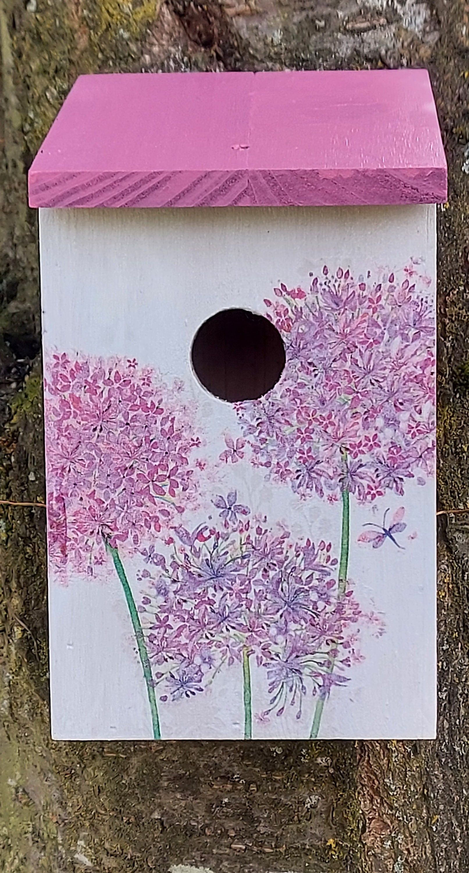 BirdHouse Nesting Box Garden Bird Box Garden Decor Etsy