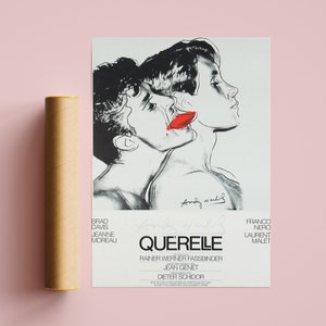 【希少】Andy Warhol QUERELLE映画ポスター アンディウォーホル Querelle andy warhol art - Etsy 日本