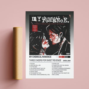 My Chemical Romance, Three Cheers for Sweet Revenge Album Poster, Poster Print, Album Cover Poster, Custom Poster