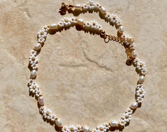 Hilo De Perlas De Agua Dulce Cultivadas Blancas Edison Para La Fabricación De Joyas - China Edison Pearl Y Perlas De Agua Dulce Precio