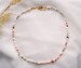 Aruba- handmade colorful necklace with different pearls/ beaded necklace /colorful chain/Christmas/Gift idea Girlfriend/Woman 