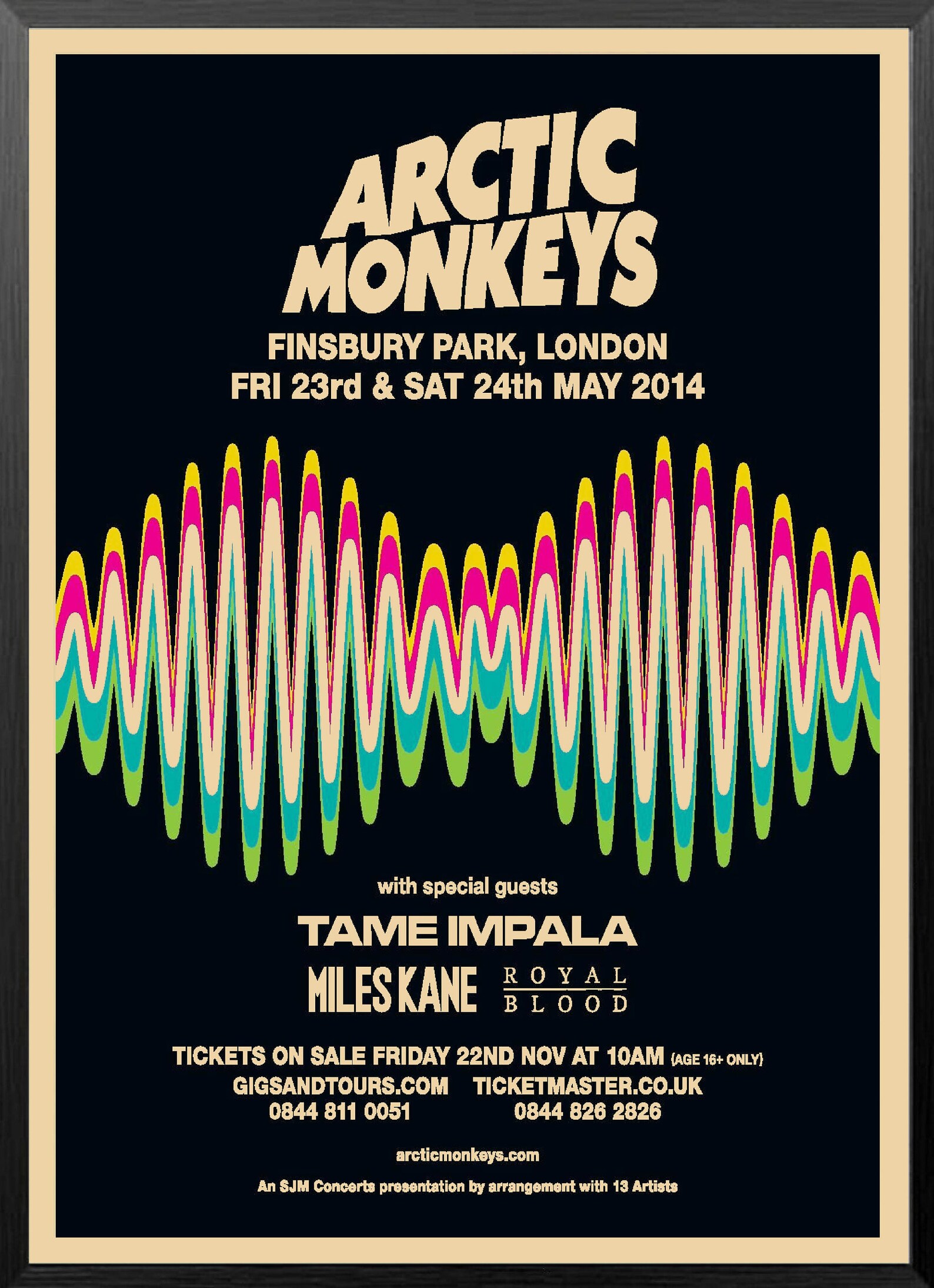 Arctic Monkeys AM Album Tracklist Poster | Etsy