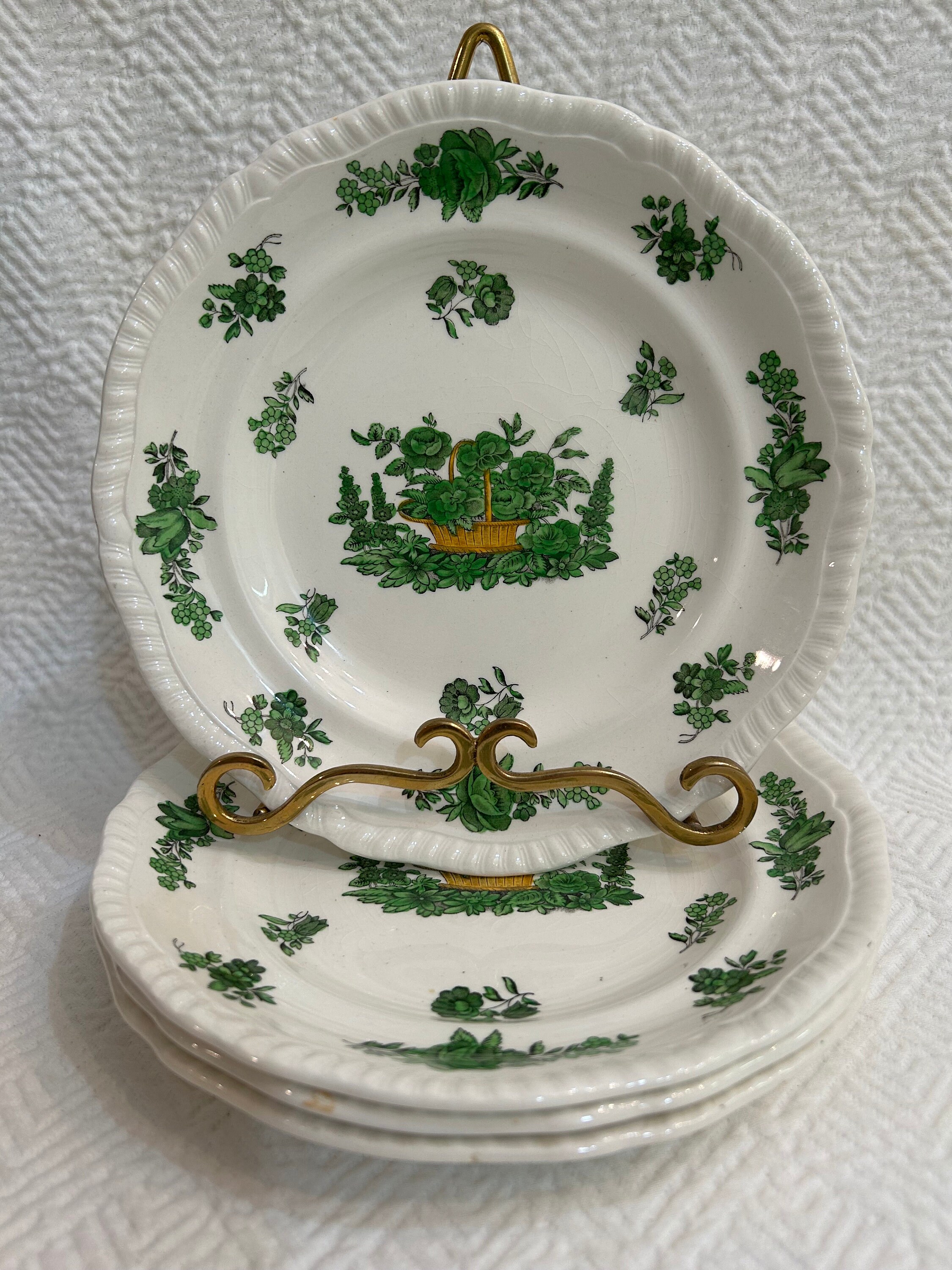 超レア美品☆ Spode グリーンガーランド Green Garland ティーポット