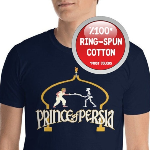 Prince of Persia Retro Video Game Short-Sleeve Unisex T-Shirt