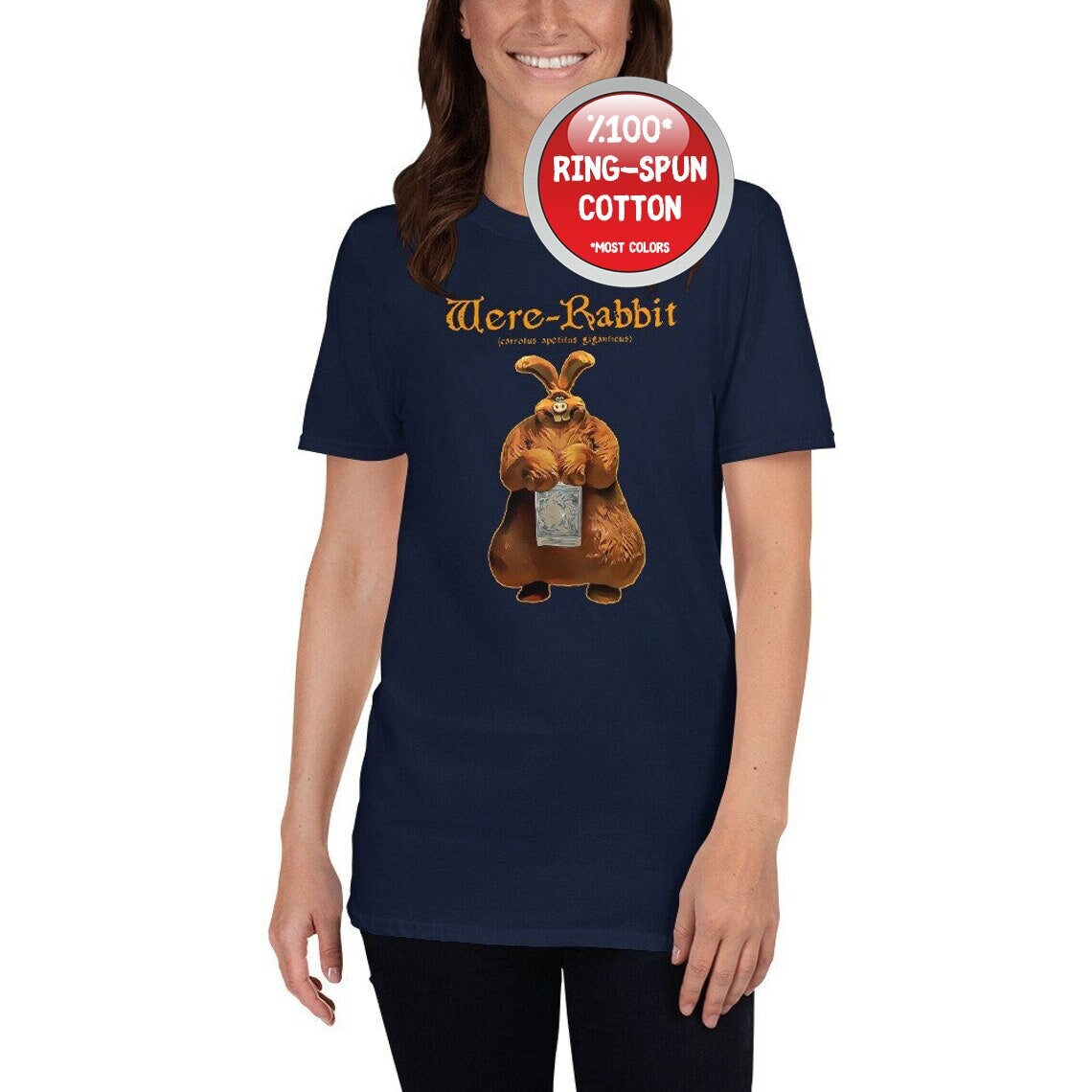 The Curse of the Were Rabbit Halloween Short-Sleeve Unisex T-Shirt