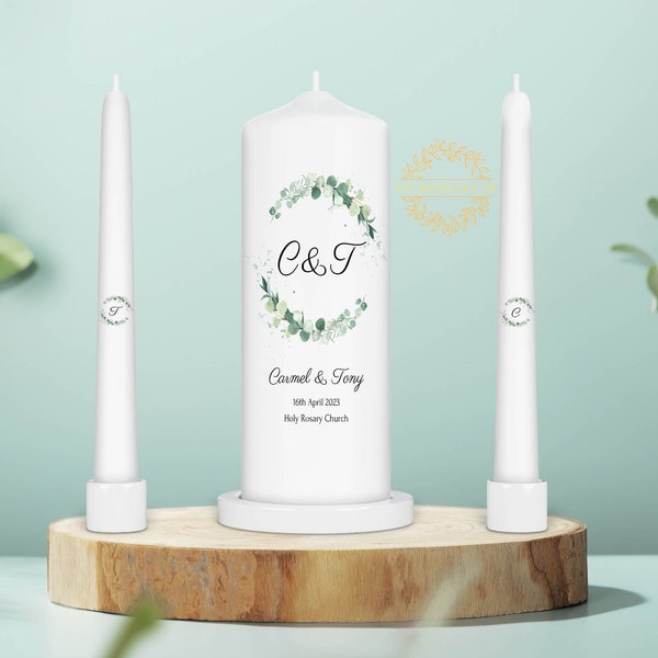 Irish Unity Candle Etsy