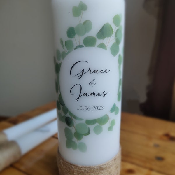 Irish Unity Candle Etsy