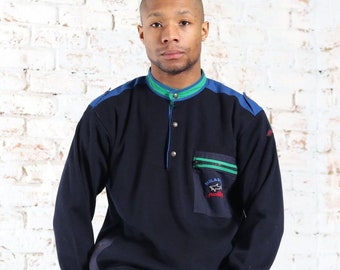 paul and shark button jumper