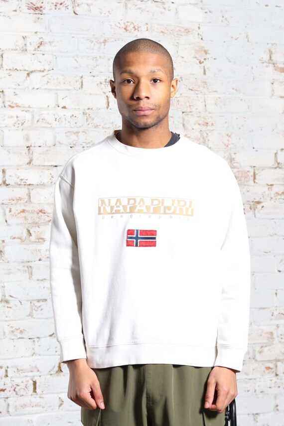 vintage napapijri sweatshirt
