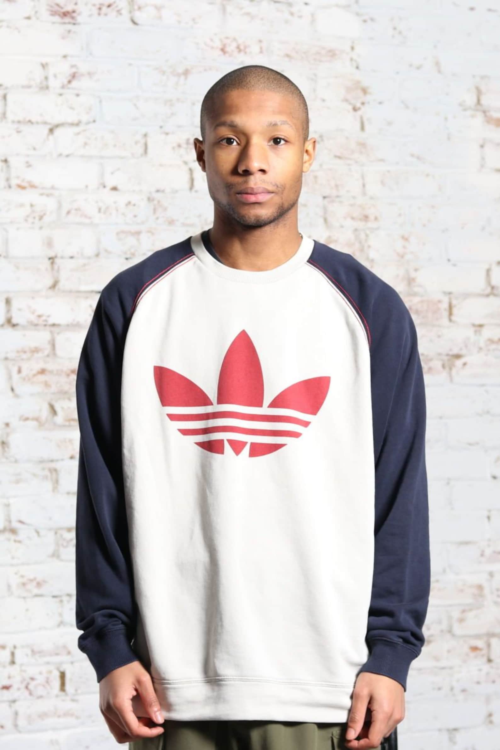 beige adidas sweater