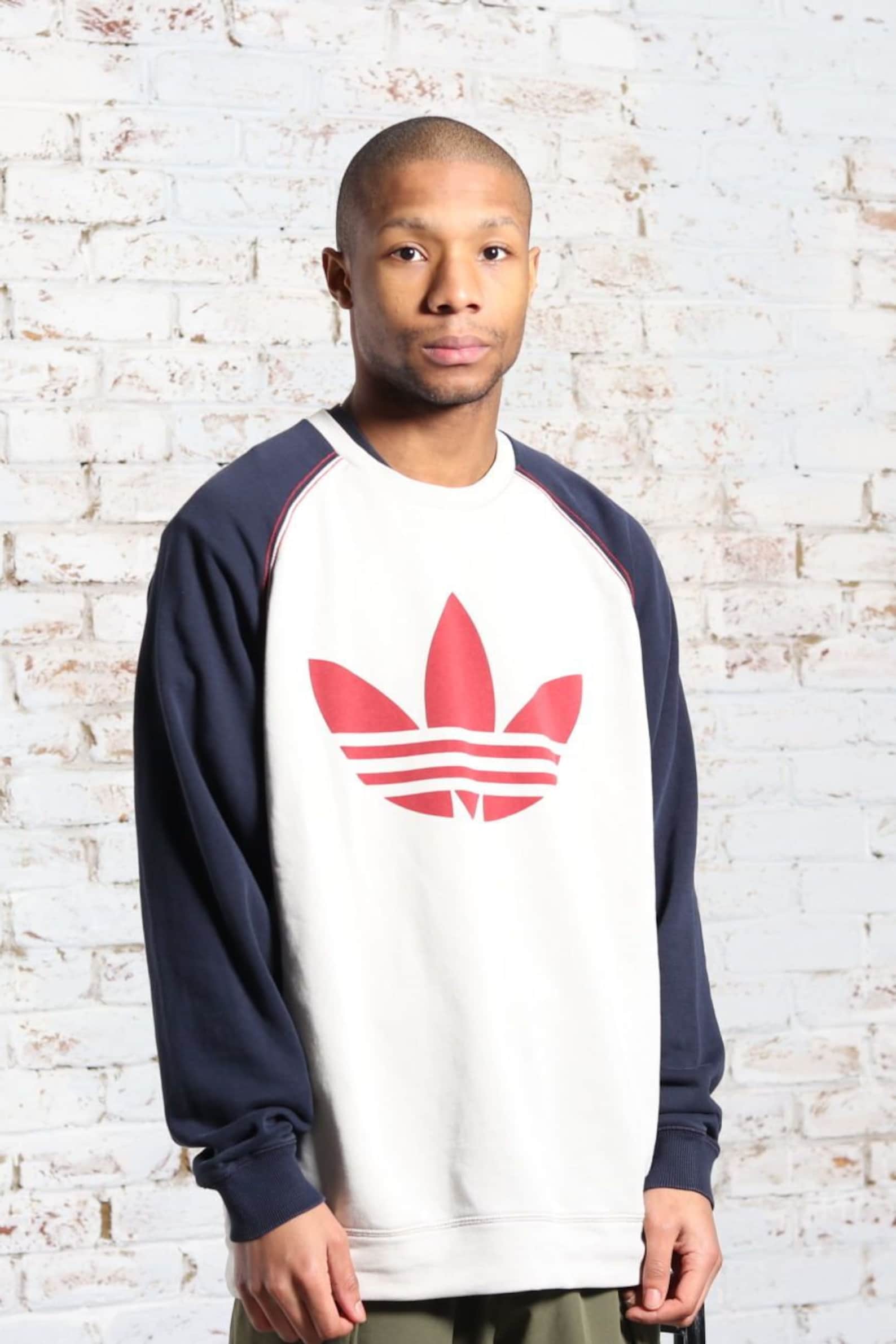 beige adidas sweater