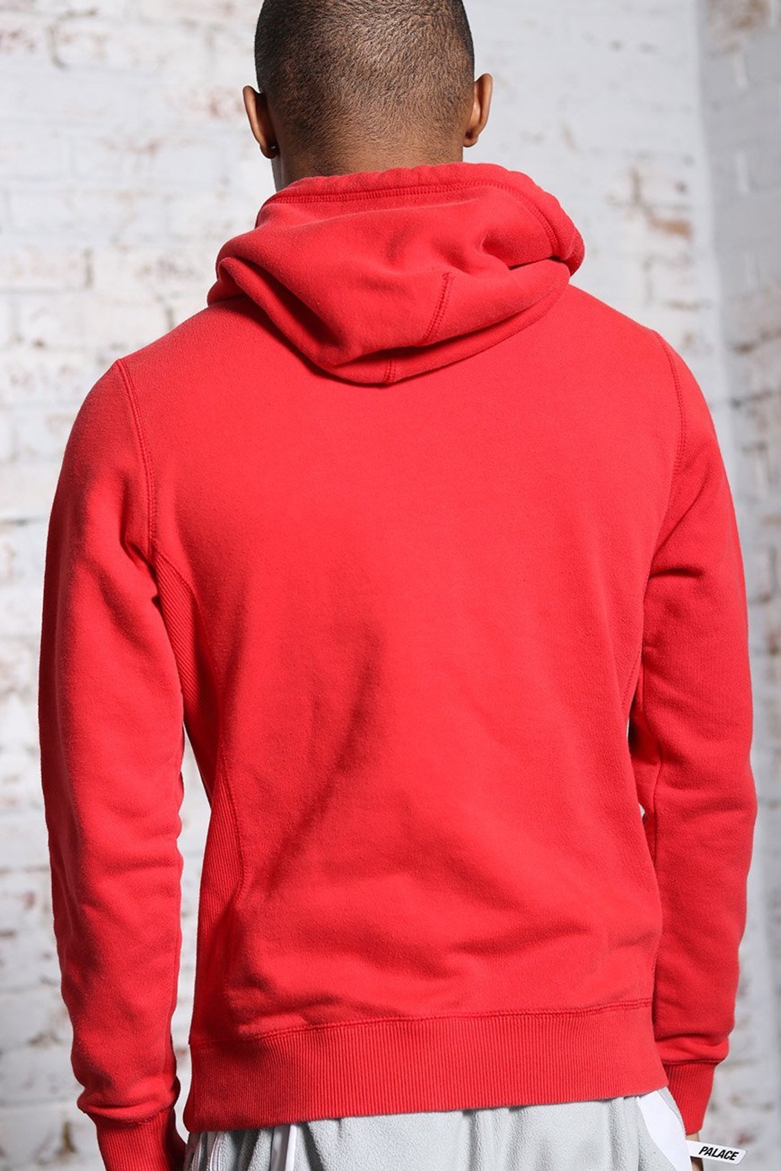 Vintage Nike Embroidered Logo Hoodie Red | Etsy