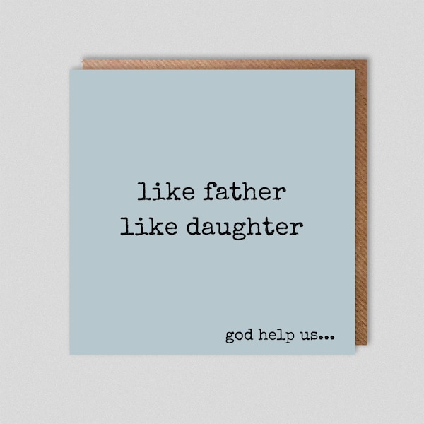 Father Like Daughter Etsy