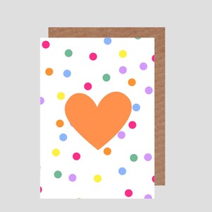 Carte de correspondance coeur.  Merci/Carte de correspondance vierge