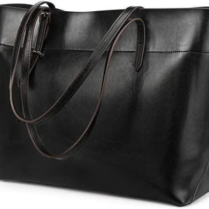 Black Genuine Handmade Woman Leather bag, shoulder bag , hand bag ,elegant bag