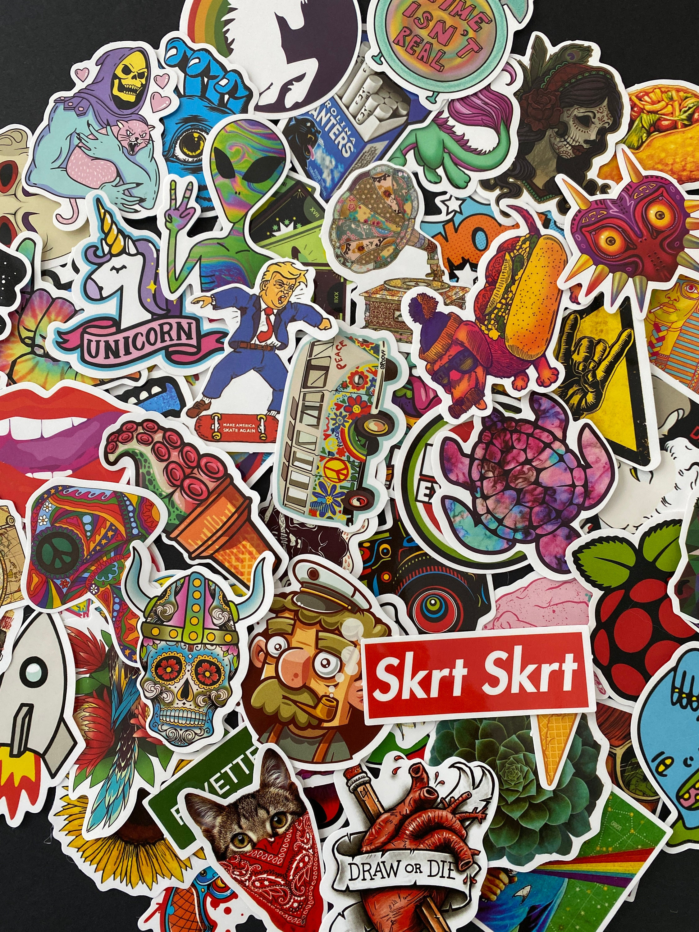 50pcs Decorative Stickers Monkey Animal Cartoon Series Phone Case Graffiti  Sticker Laptop Helmet Skateboard Waterproof Decoration DIY Creative Sticker