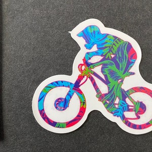 50pcs BMX Biking Off Road Dirt Bike MTB Themed Waterproof Stickers Pack image 9